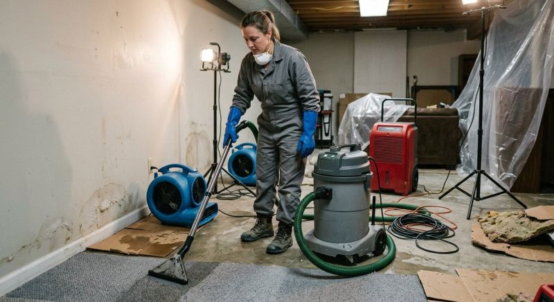 Crawl Space Water Remediation in Wilmington, NC