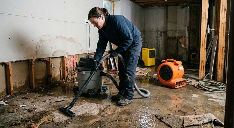Flooded Basement Cleanup in Wilmington, NC