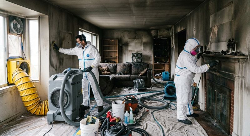 Smoke Damage Restoration in Gilbert, AZ