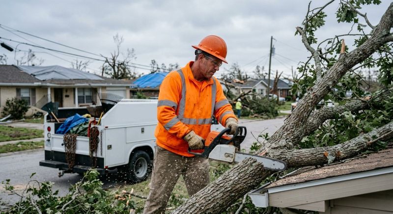 Storm Damage Cleanup in Wilmington, NC