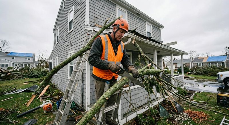 Storm Damage Repair in Overland Park, KS