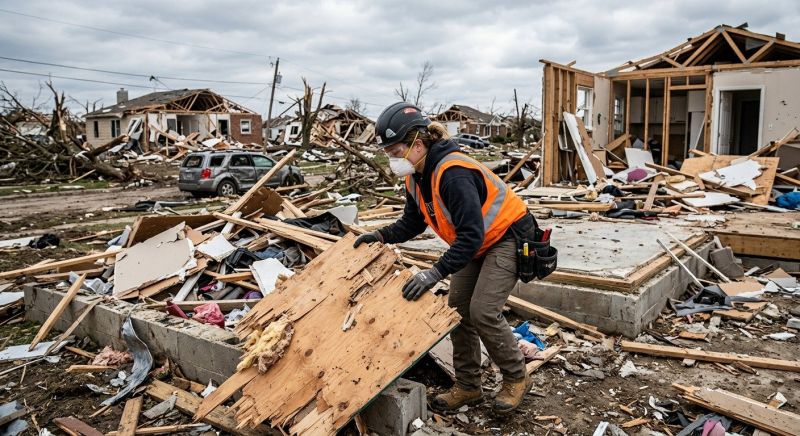 Tornado Damage Restoration in Overland Park, KS