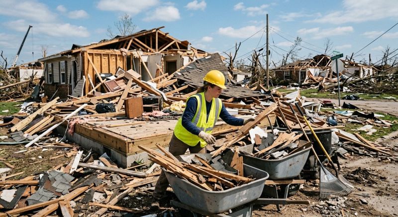 Tornado Damage Restoration in Overland Park, KS