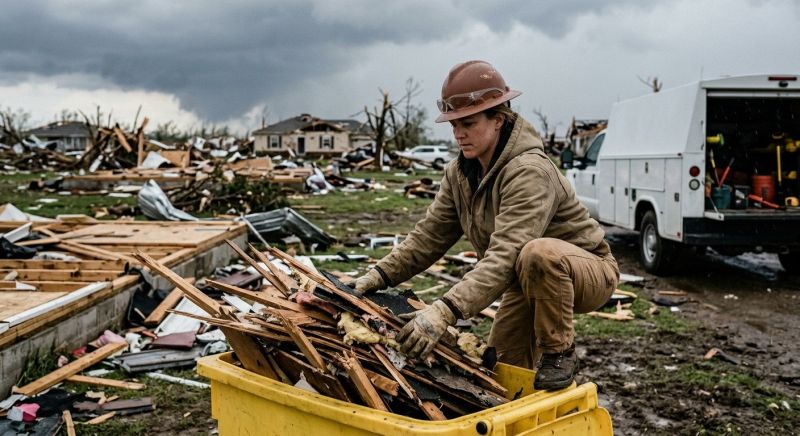 Tornado Damage Restoration in Kansas City, KS