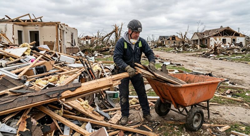 Tornado Damage Restoration in Overland Park, KS